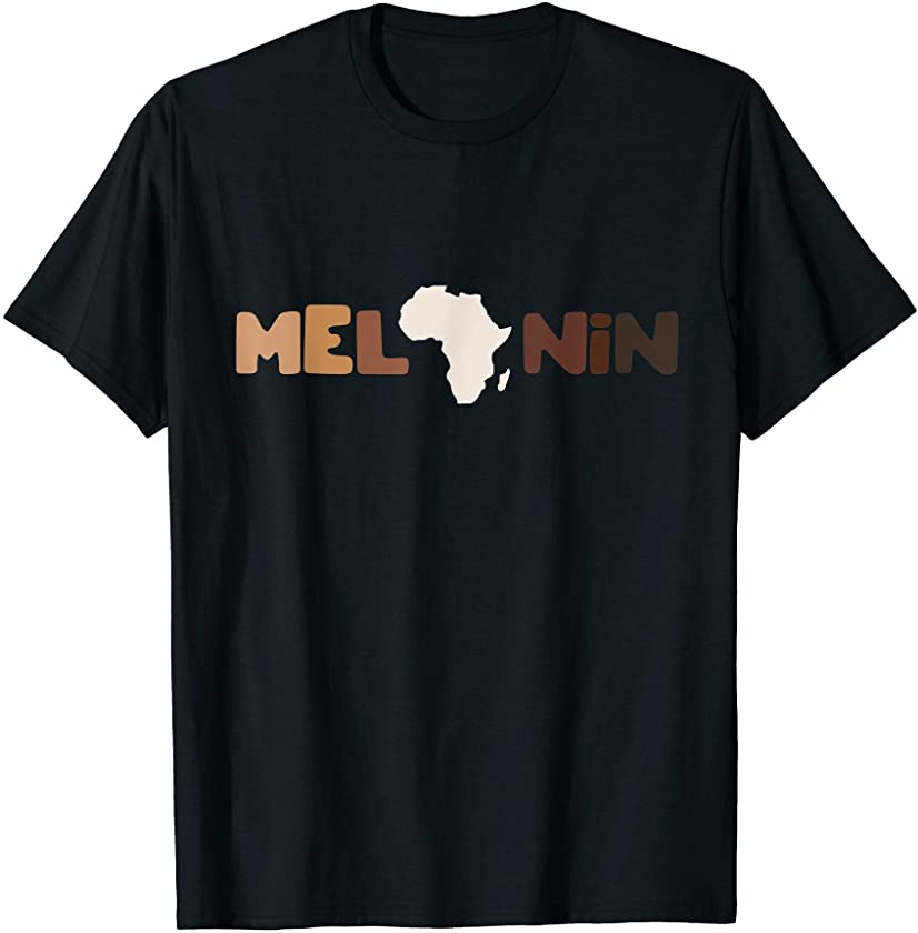 Proud MELANIN Black History African American Juneteenth T-Shirt