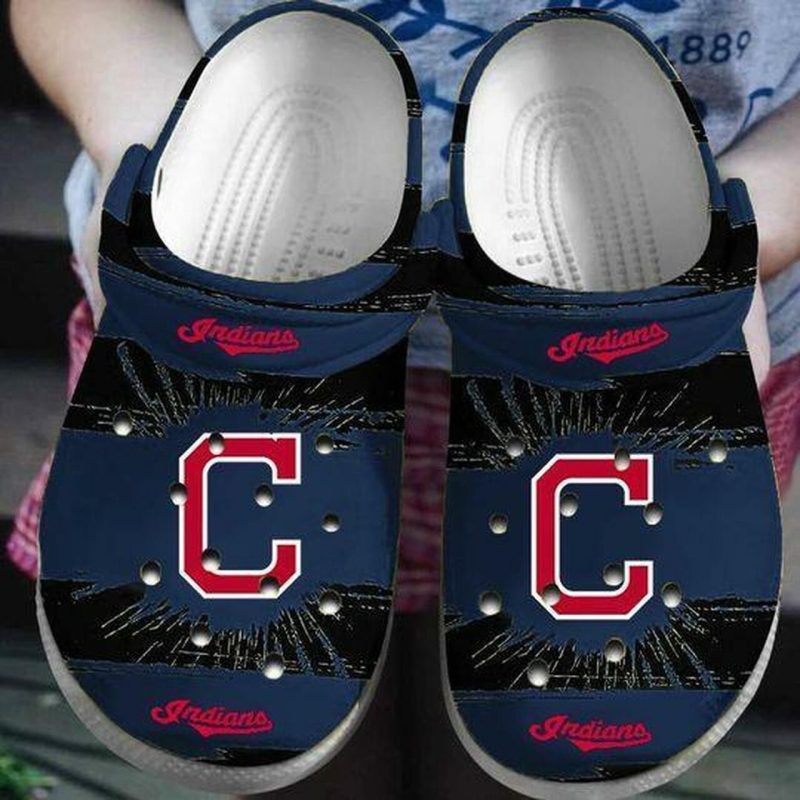 Cleveland Indians Personalized clog Shoescrocband Clog Unisex Fashion Style For Women Men 272