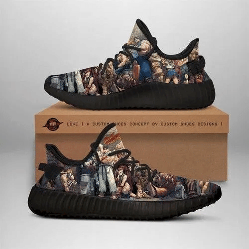 Street Fighter Yeezy Sneakers Shoes For Sale