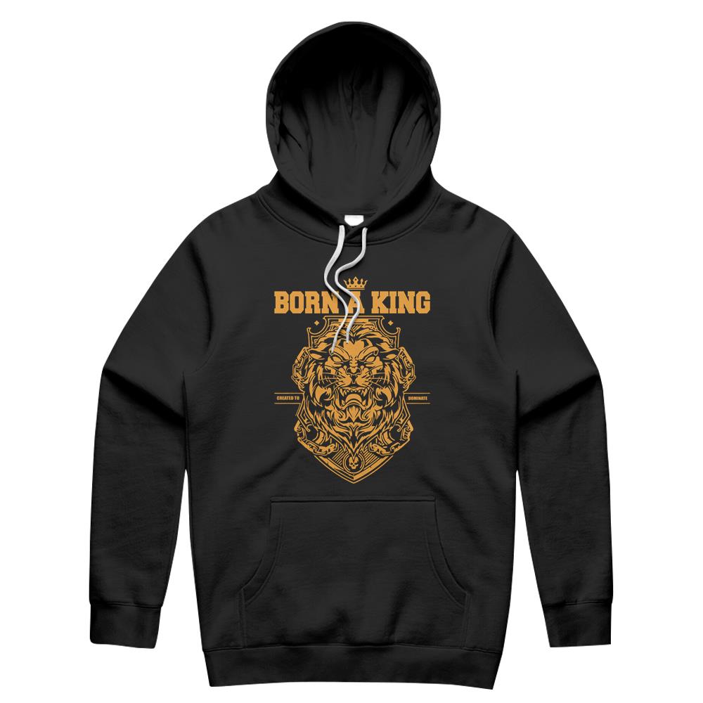 Born A King Lion King Gift Unisex Hoodie