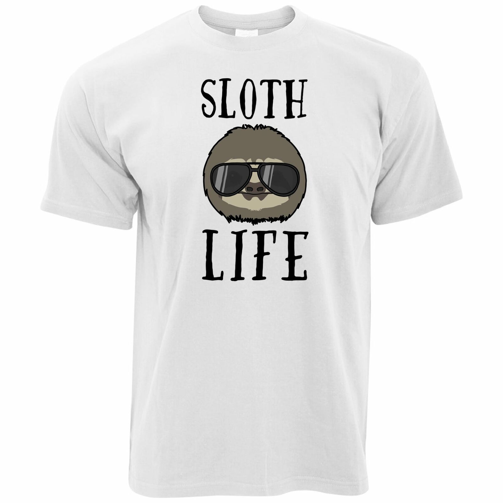 Sloth Life Pun Slogan Joke Lazy Sleepy Cute T shirt