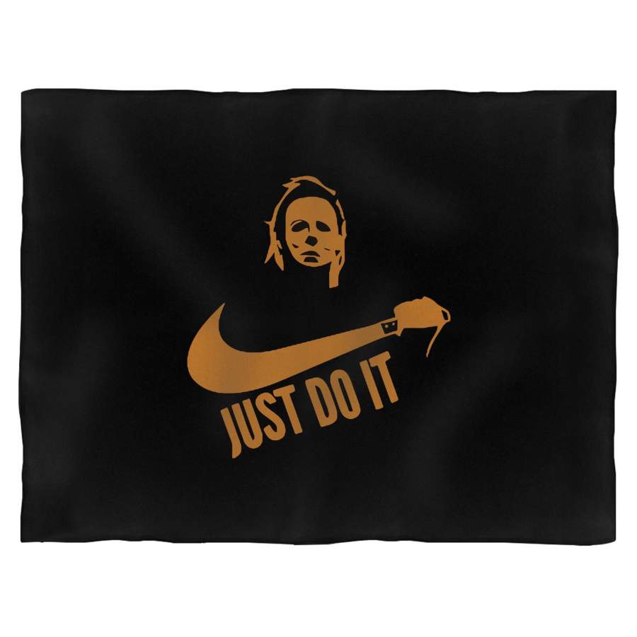 Just Do It Michael Myers Halloween Blanket