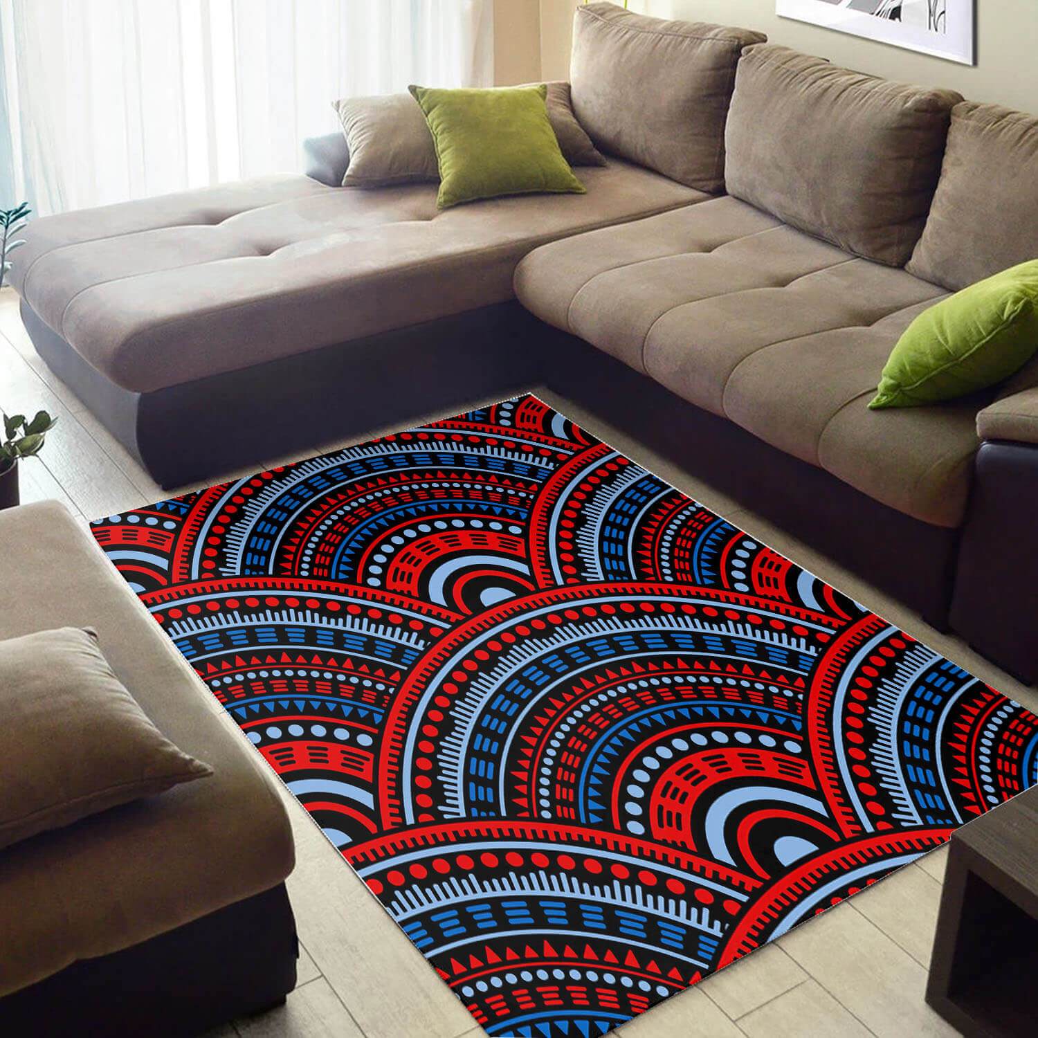 Inspired African American Rug Beautiful African Inspired Afrocentric Art African Style Floor Rugs African Themed Home Decor WBG3484