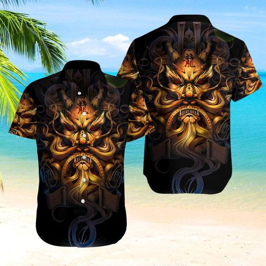 Japanese Dragon Hawaiian Shirt | Unisex | Adult | Hw6033 – Jamestees Store