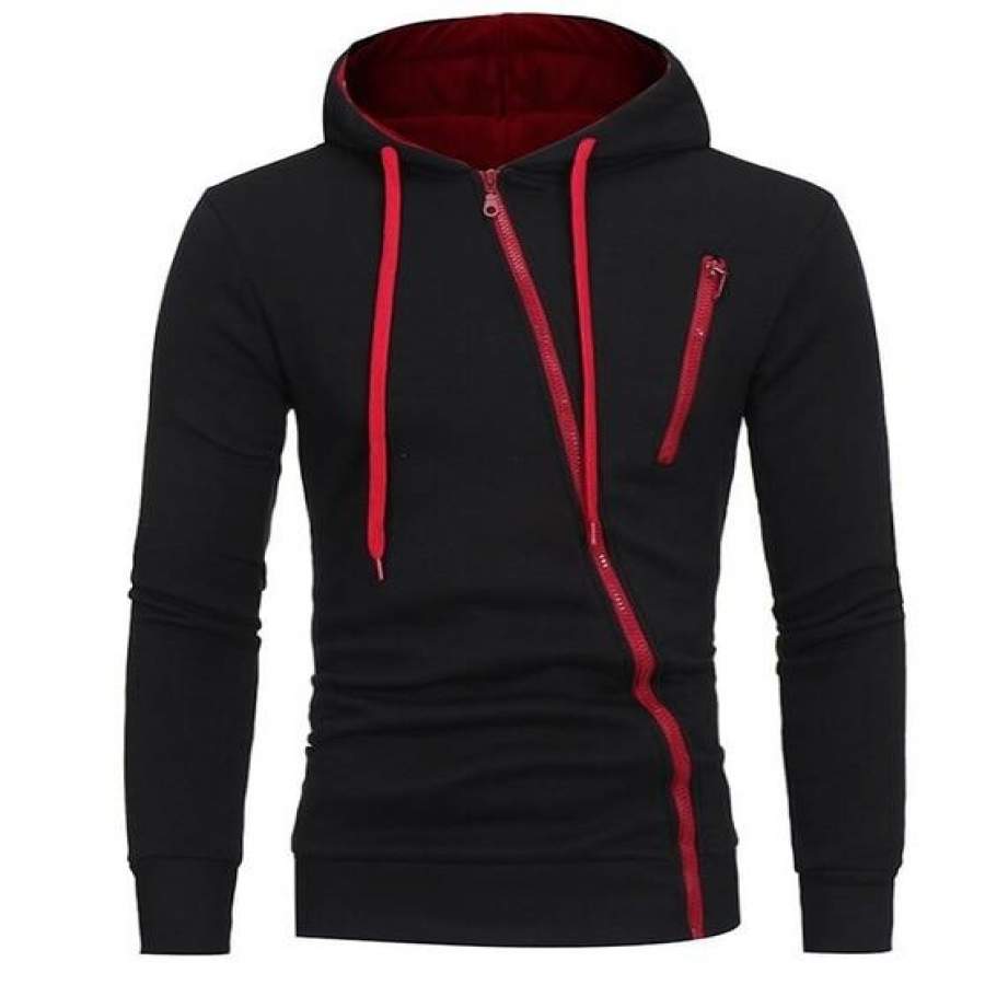 T-Bird Brand Hoodies Men 2018 Male Long Sleeve Hoodie Features Zipper Sweatshirt Mens Moletom Masculino Hoodies Slim Tracksuit
