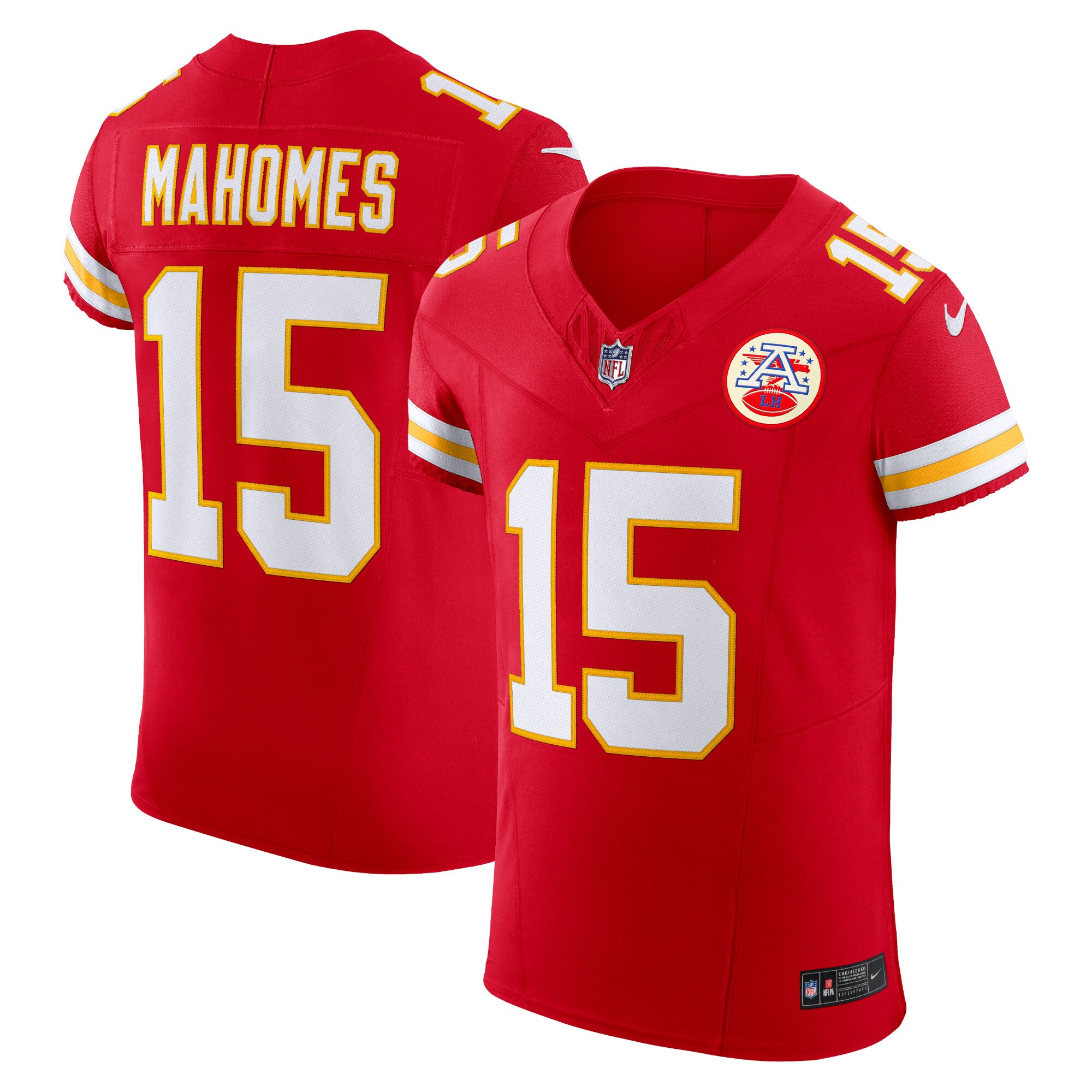 Men’s Kansas City Chiefs Patrick Mahomes Red  Vapor F.U.S.E. Elite Jersey