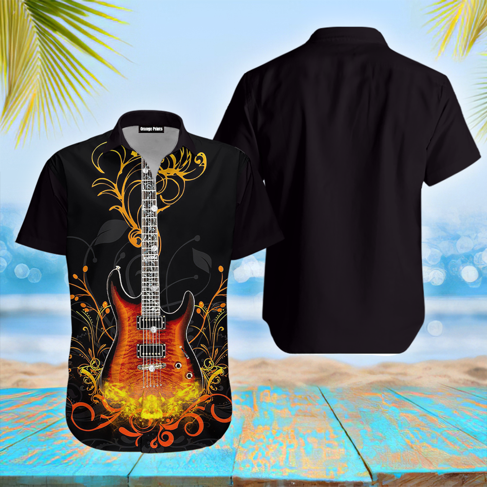 Guitar Aloha Hawaii Shirts For Men Women Ha89070