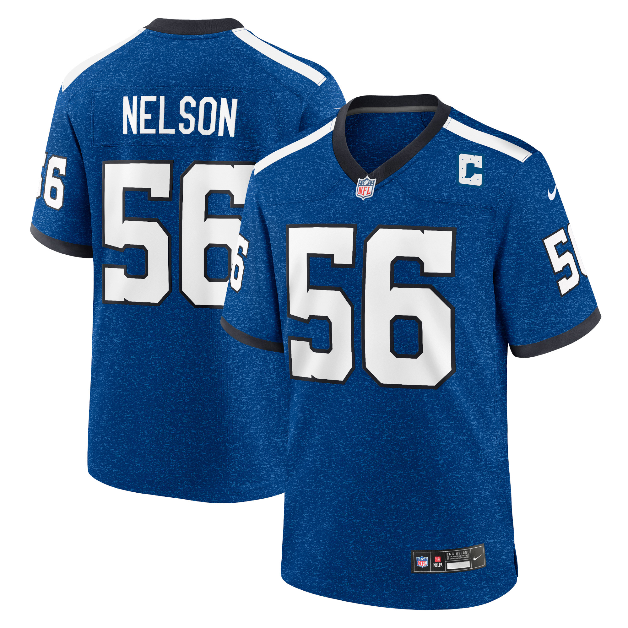 Quenton Nelson Indianapolis Colts Indiana Nights Alternate Game Jersey – Royal