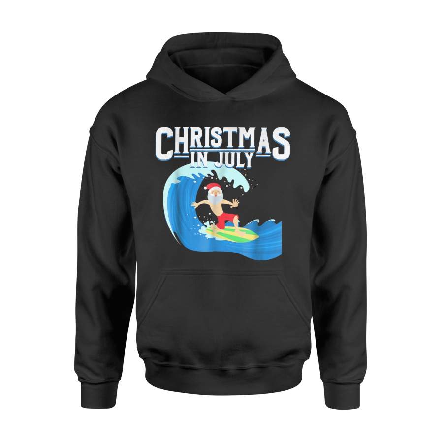 Christmas In July SantaHawaii Yuletide Hoodie