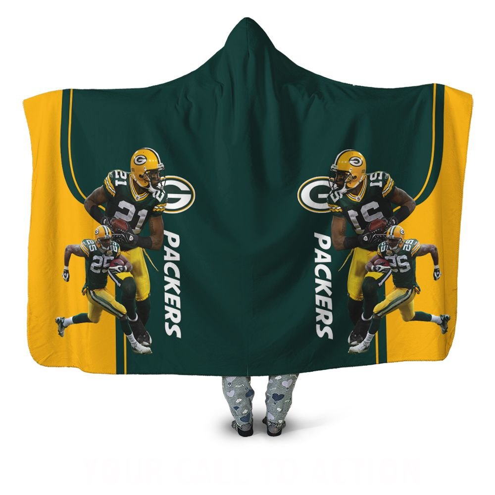 Green Bay Packers Noth Division Champions Darnell Savage Will Redmond Gift For Fan 3D Full Printing Hooded Blanket