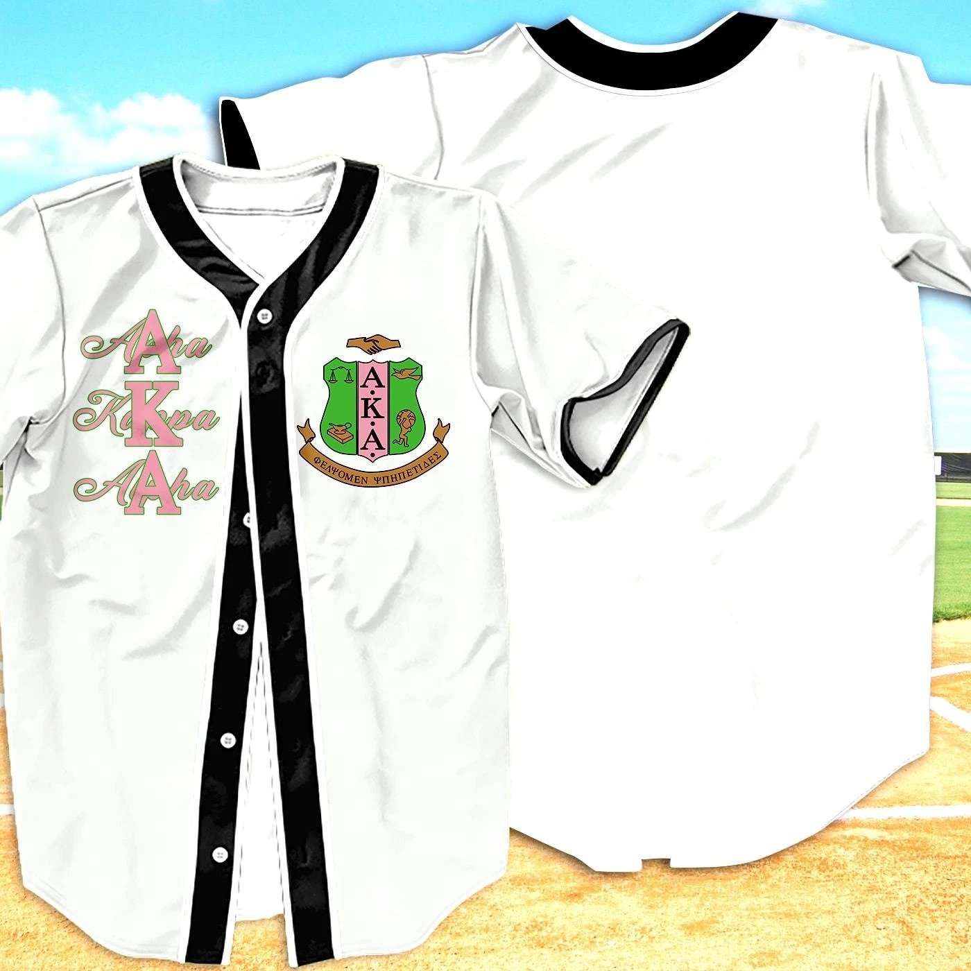 Greek Life Baseball Jersey – Alpha Kappa Alpha Shirt J5 Rdt9