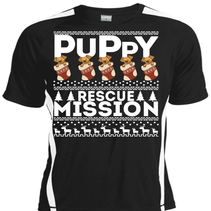 Puppy Rescue Mission T Shirt, This Girl Loves Christmas T Shirt, Cool Shirt