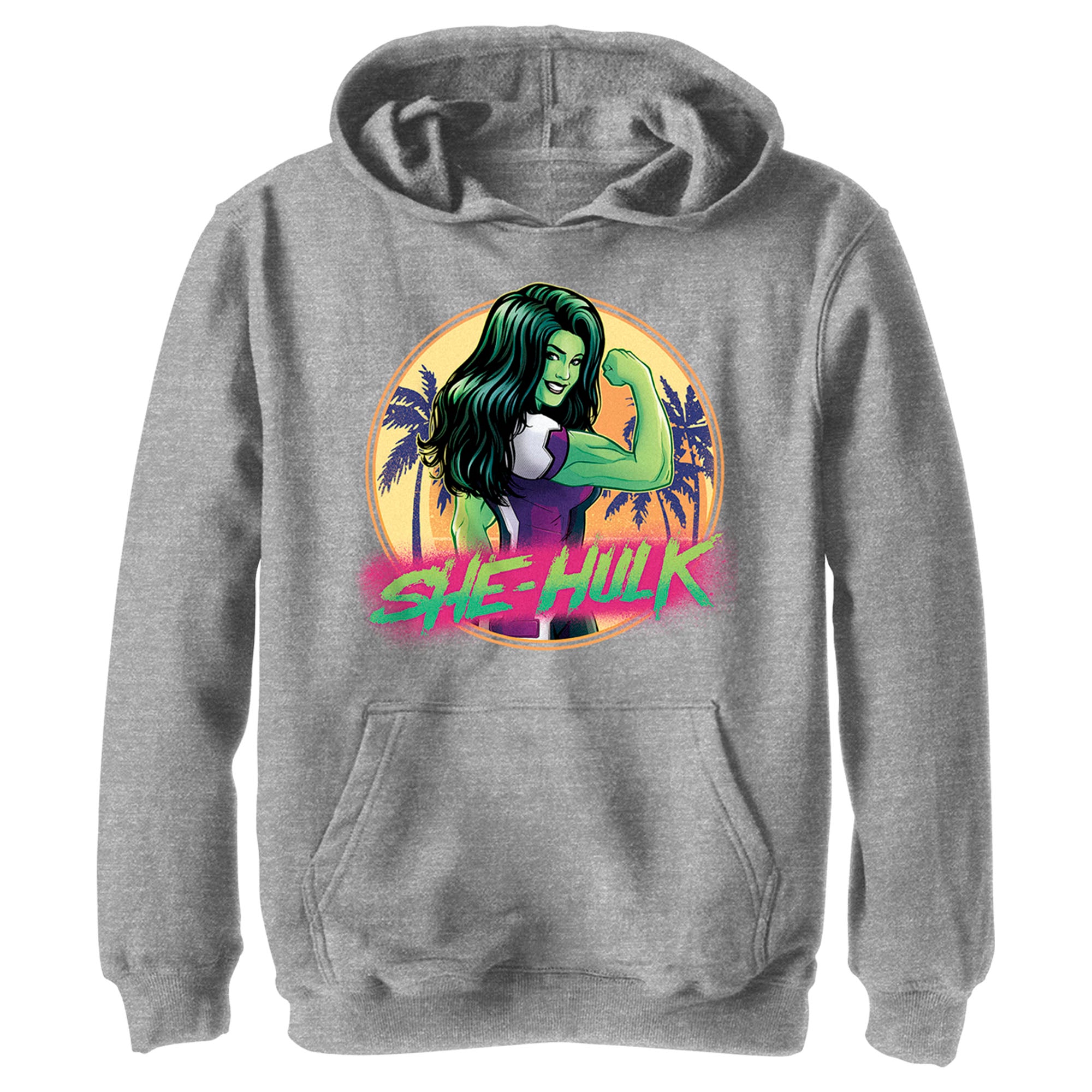 Boy’S She-Hulk: Attorney At Law Hero At The Beach Pull Over Hoodie