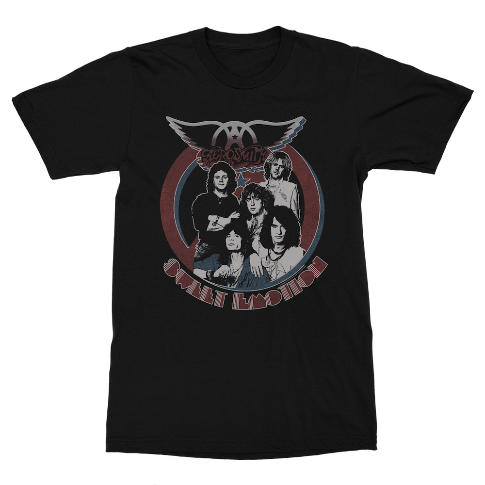 Aerosmith Merch Emotion T-Shirt – Rock Band Merch