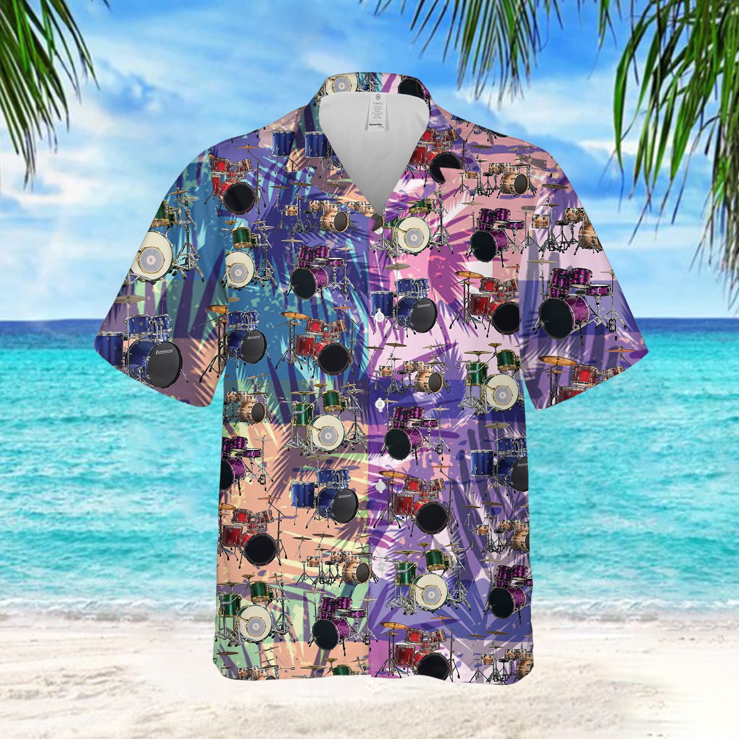 Drums Hawaiian Shirt Ha55615