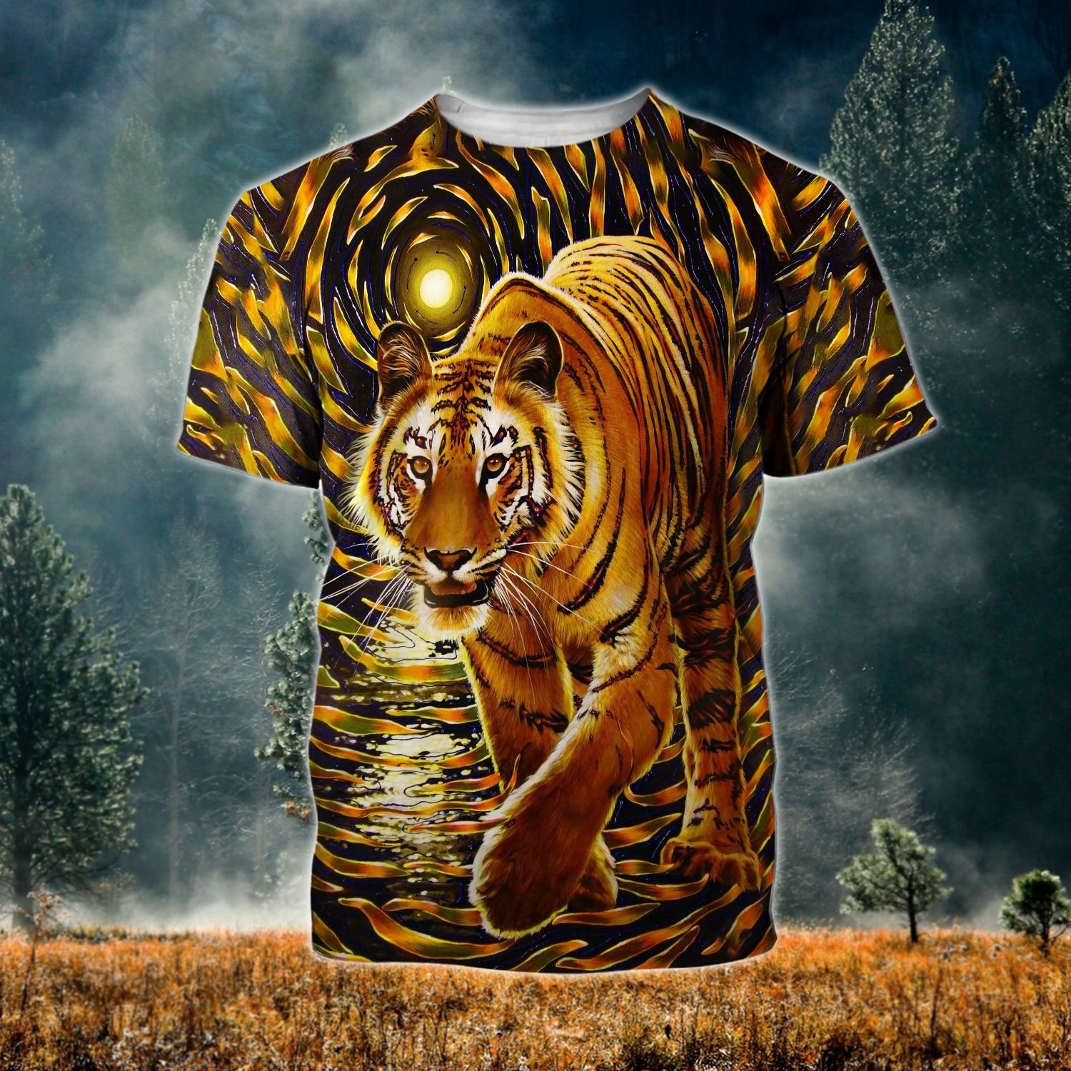 Tiger Ver04 Tthj190721Nby Unisex 3D T-Shirt All Over Print