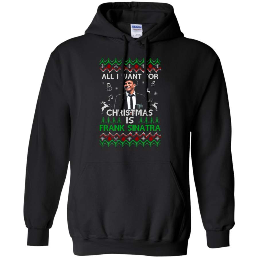 AGR All I Want For Christmas Is Frank Sinatra Hoodie