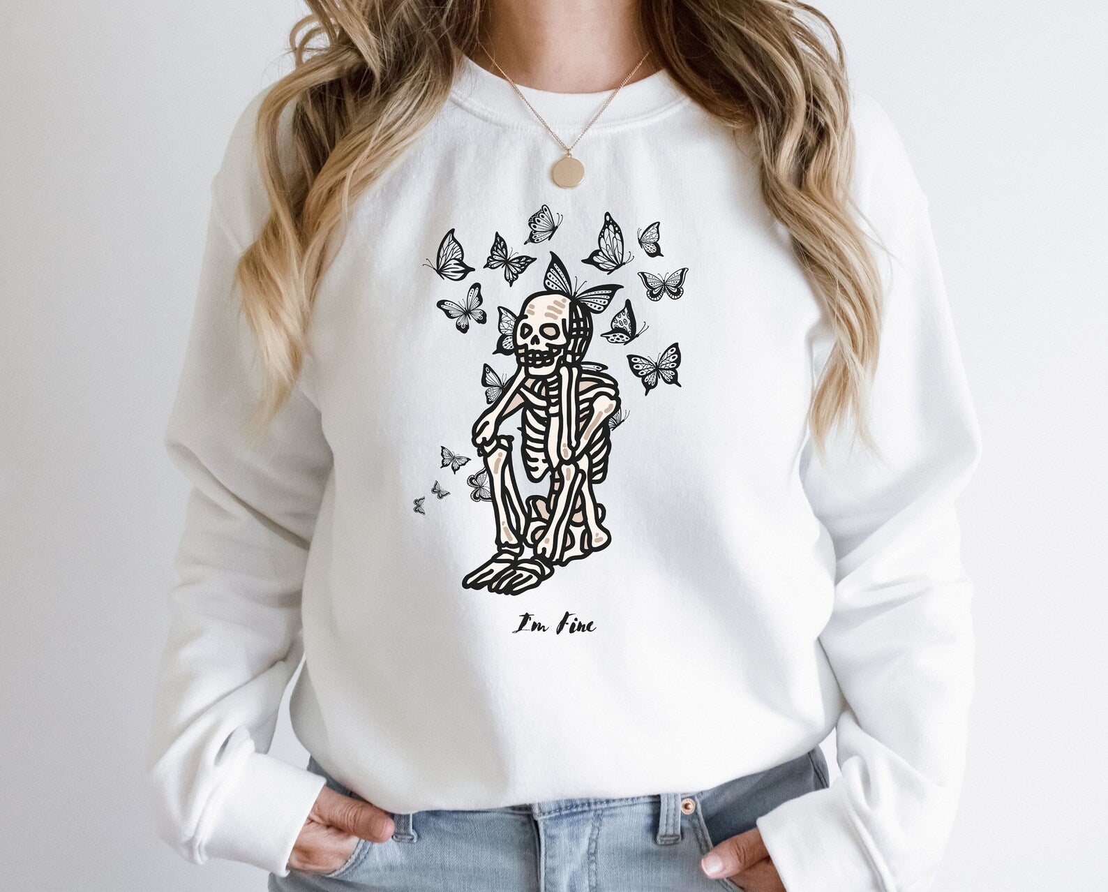 Halloween Funny Sweatshirt For Women 2D Crewneck Sweatshirt All Over Print Sweatshirt For Women Sweatshirt For Men