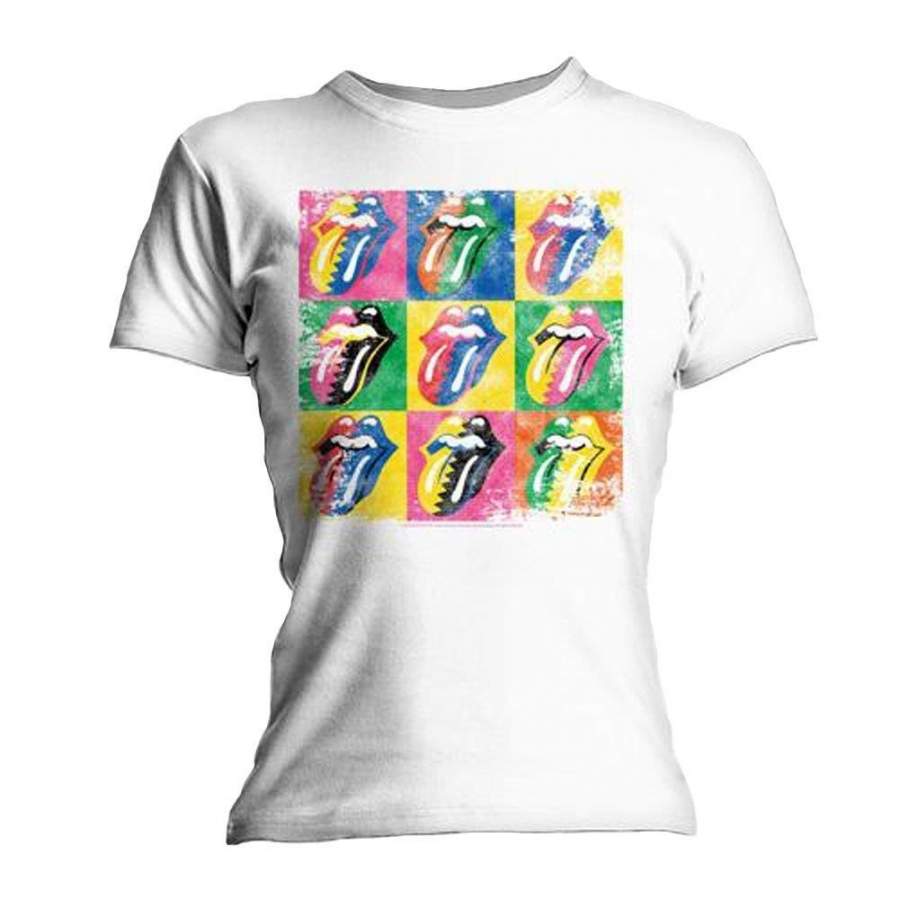 The Rolling Stones Warhol Tongue Women’s T-Shirt