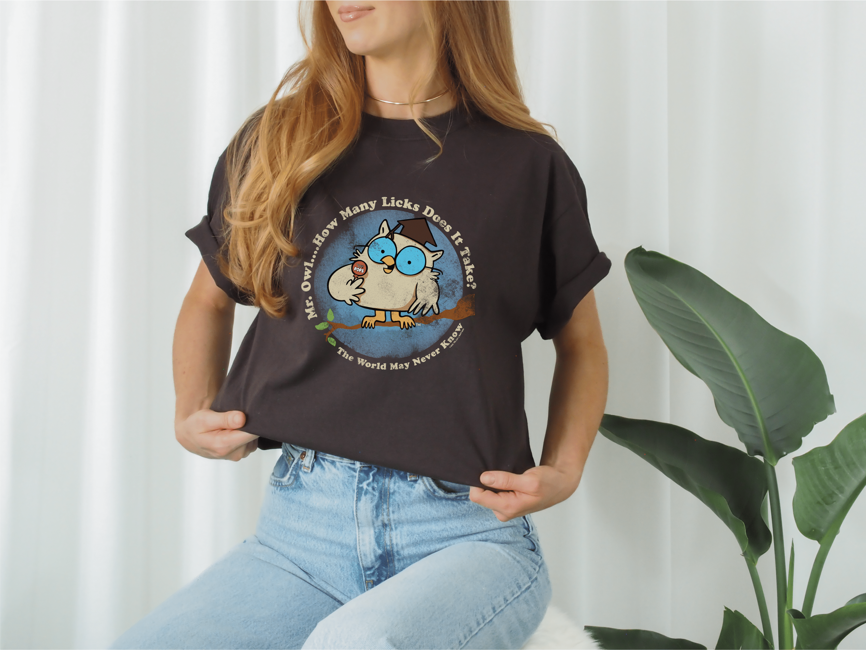 Vintage Tootsie Pop ® Mr. Owl Unisex Tee | Iconic Mr. Owl | Tootsie Shirt | Vintage Candy Shirt