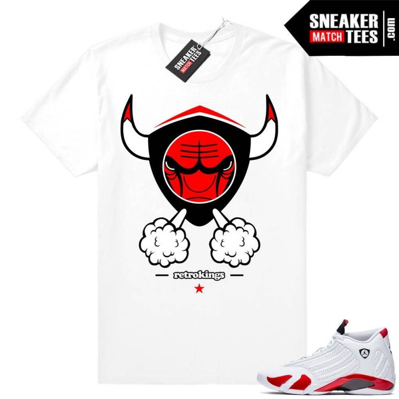 Candy Cane 14s | Angry Bull XIV | White Shirt