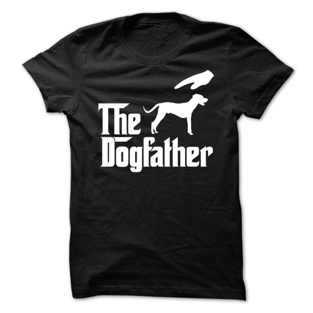 The Dogfather Catahoula Louisiana Leopard Guys Tee 77192284