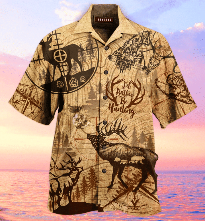 High Quality Amazing Hunting Deer Hawaii Shirt Ha89487