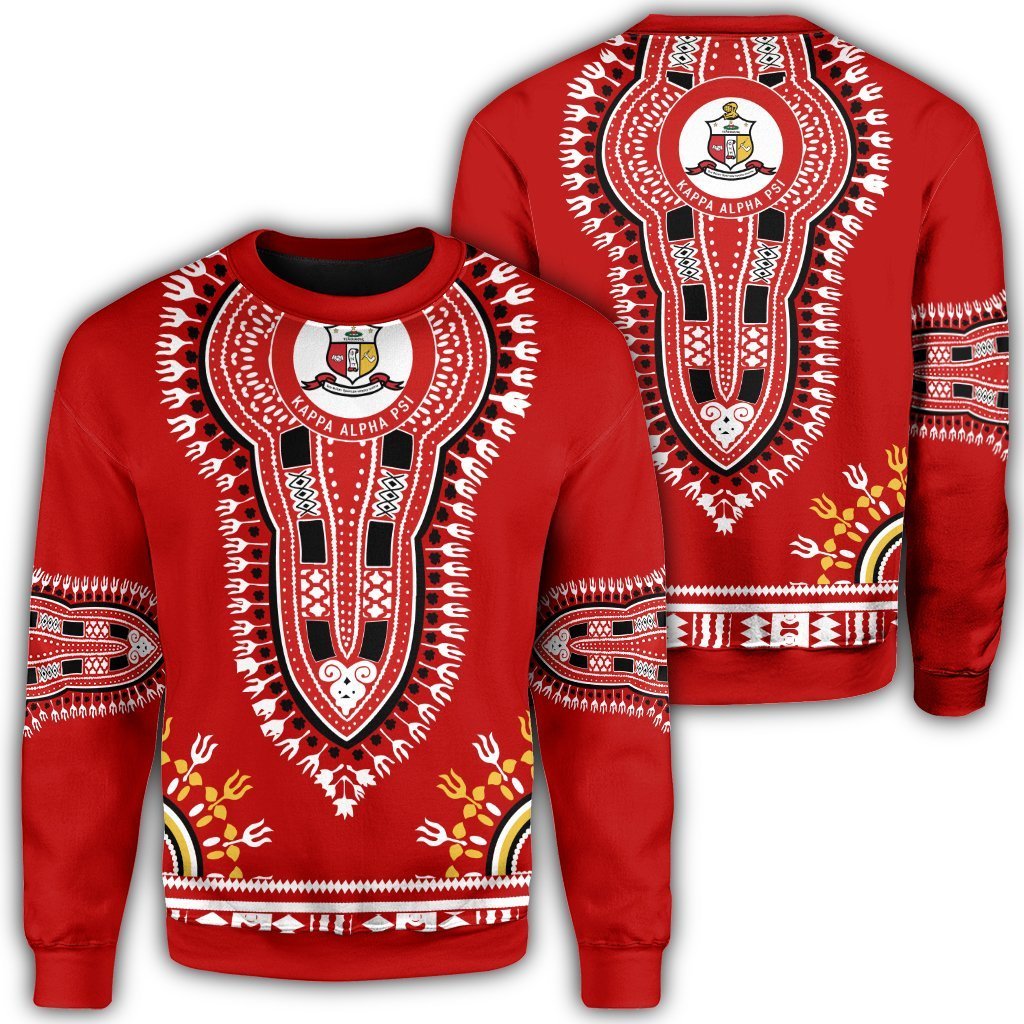 Greek Life Sweatshirt – Kappa Alpha Psi Dashiki Sweatshirt J59