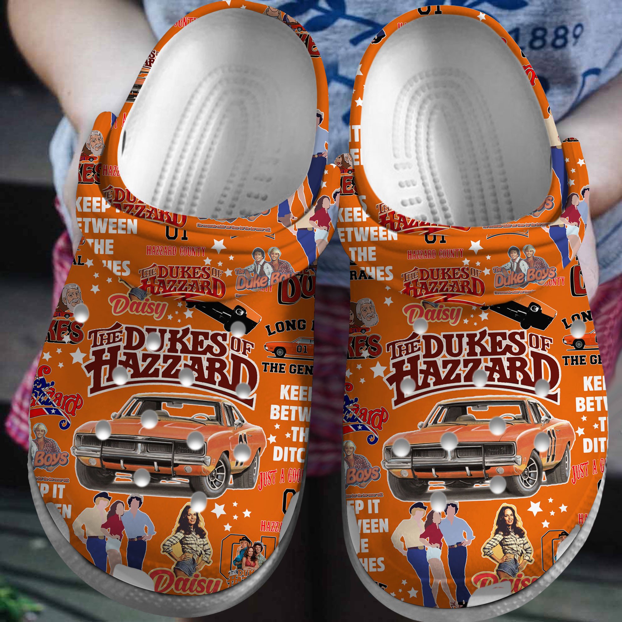 The Dukes Of Hazzard Tv Series Crocss Clogs For Men Women And Kid Tr1805830426-1