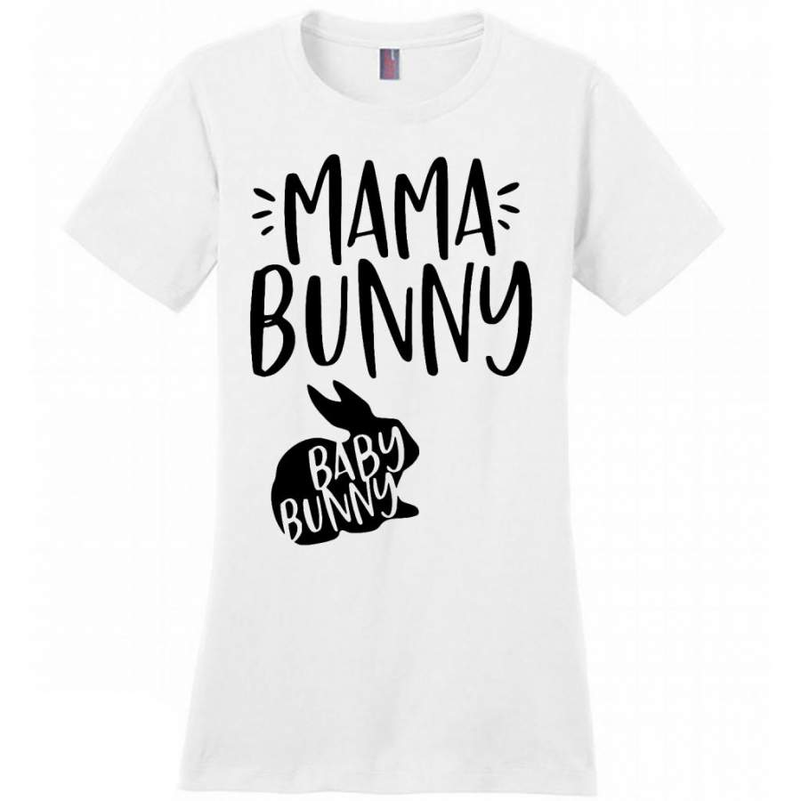 Mama Bunny Baby Bunny (w) – District Made Women Shirt