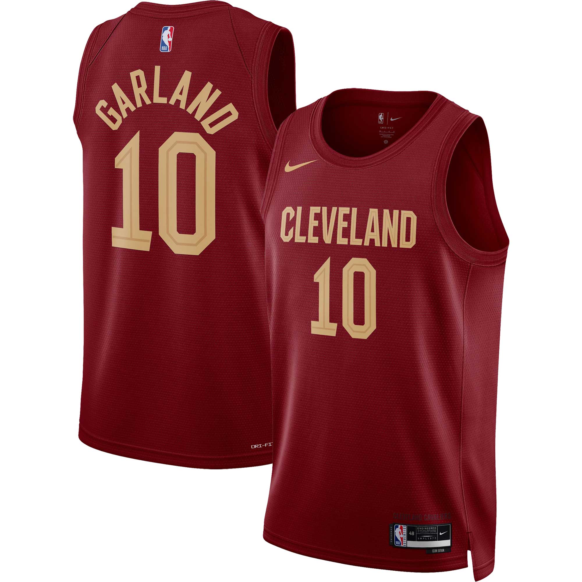 Darius Garland Cleveland Cavaliers Unisex Swingman Jersey – Icon Edition – Wine