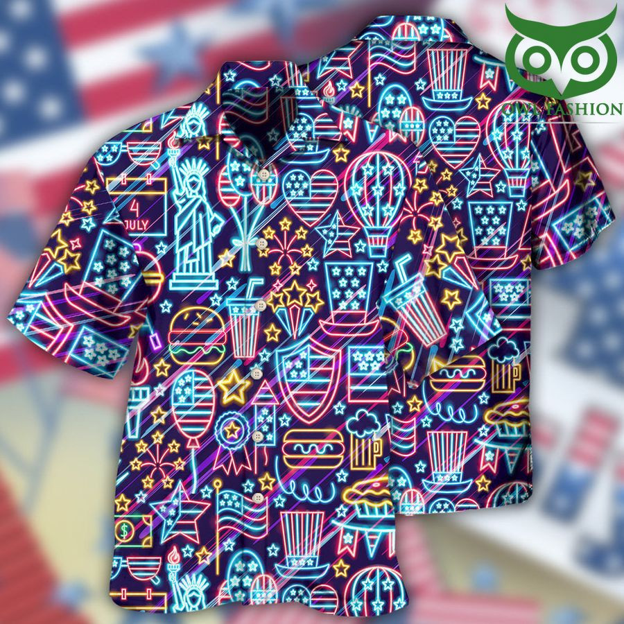 Fourth Of July Independence Day Stunning Hawaii Shirt Ha26664