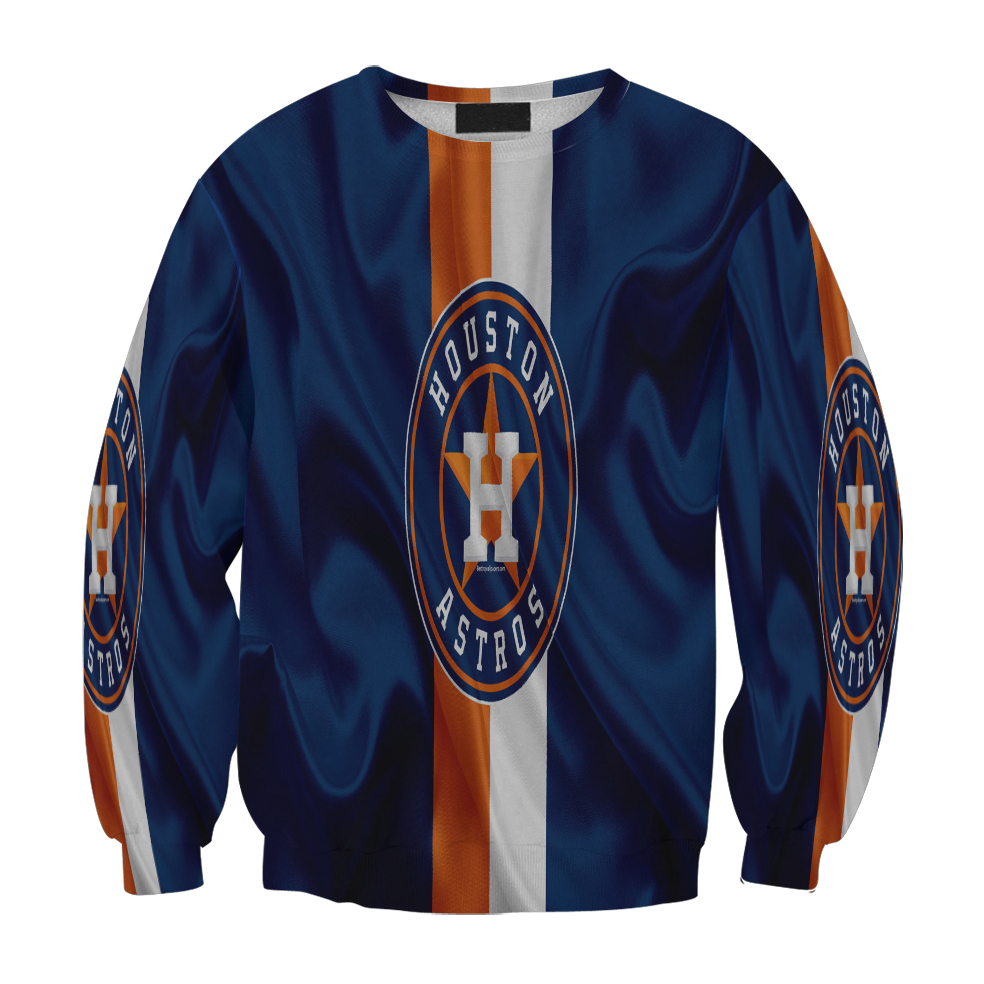 Houston Astros Silk Texture Gift For Fan 3D Full Printing Sweatshirt