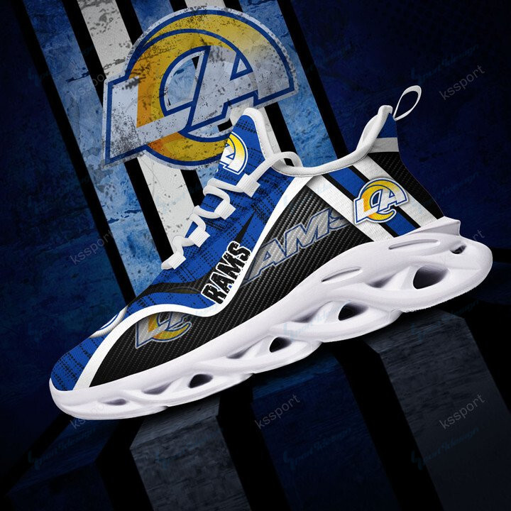 Los Angeles Rams Yezy Running Sneakers Bg789