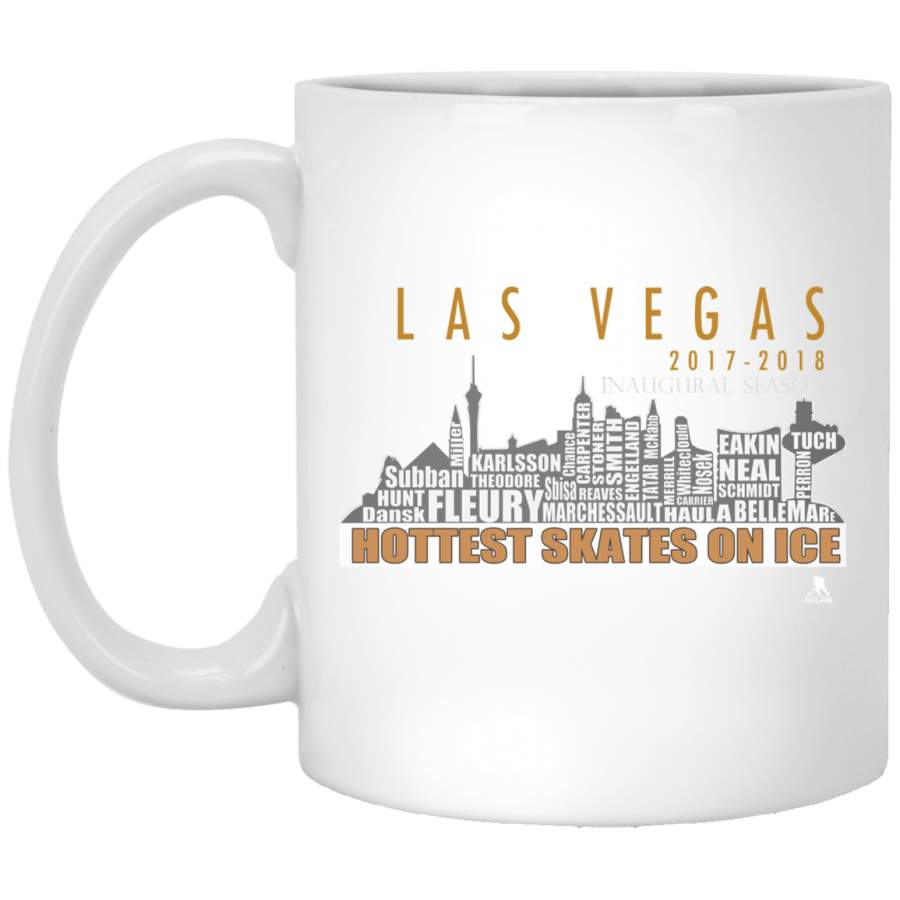 Las Vegas Hockey Team Roster – Golden Knights Team White Mug