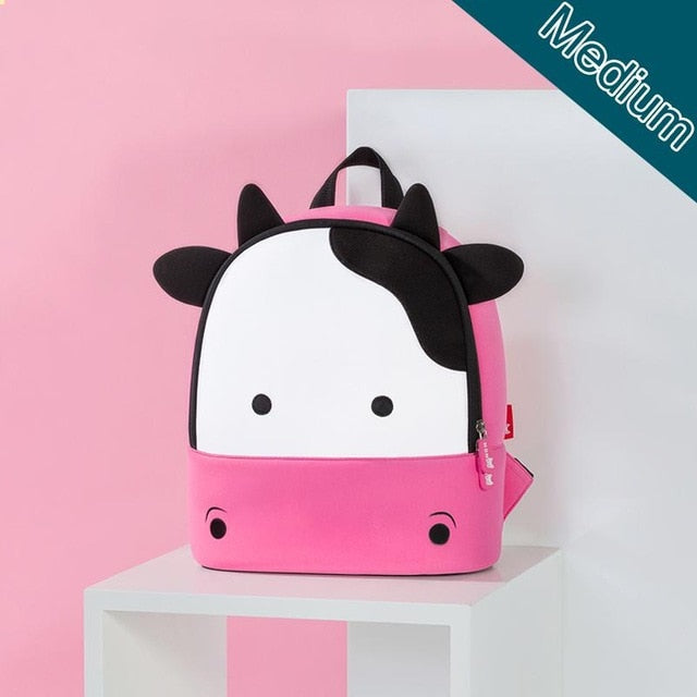 3D Mini Unicorn Cartoon Travel Pre School Bag For Kids 2-8 Years