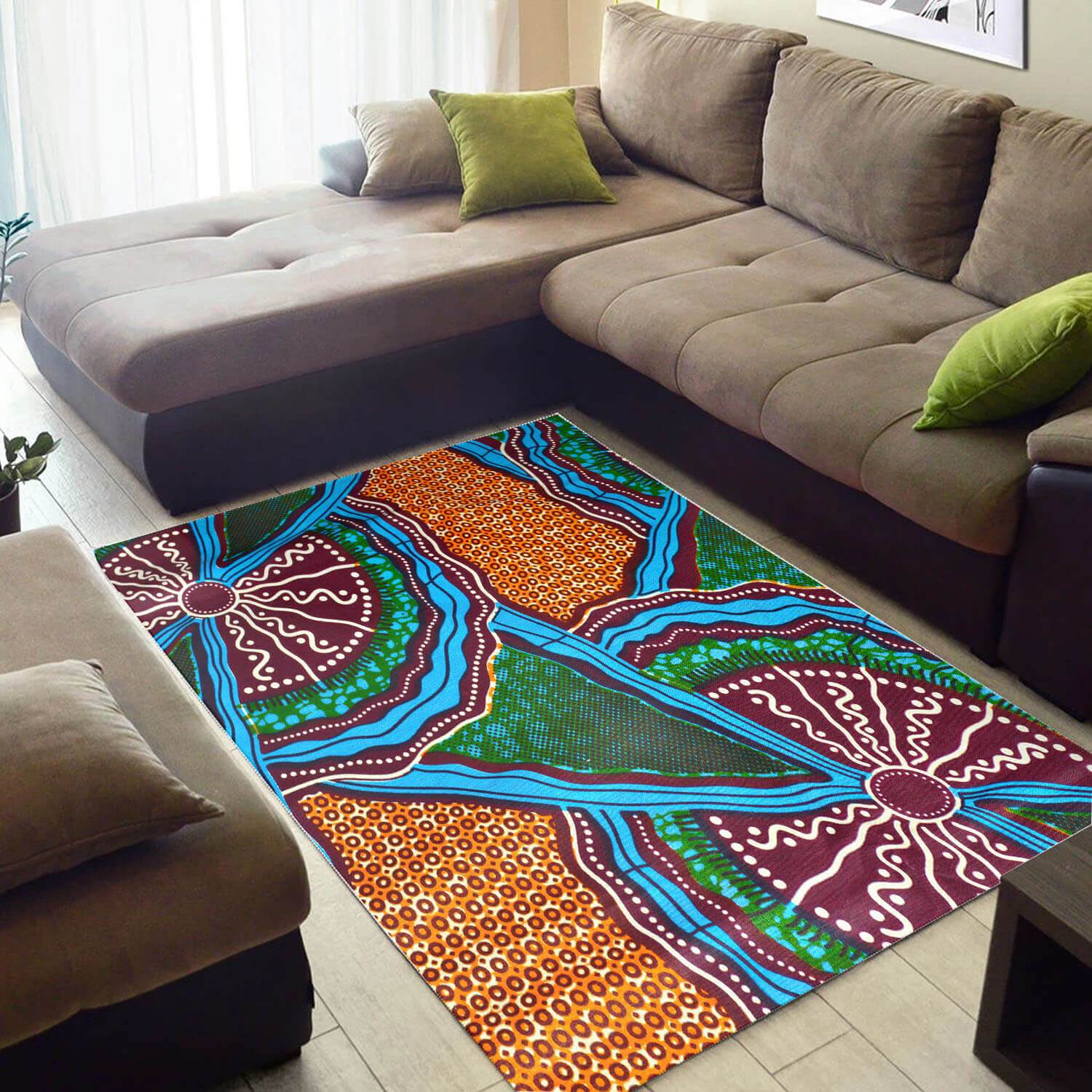 Trendy African American Rug Amazing Black History Month Afrocentric Art African Style Area Rug African Style Decor WBG3203