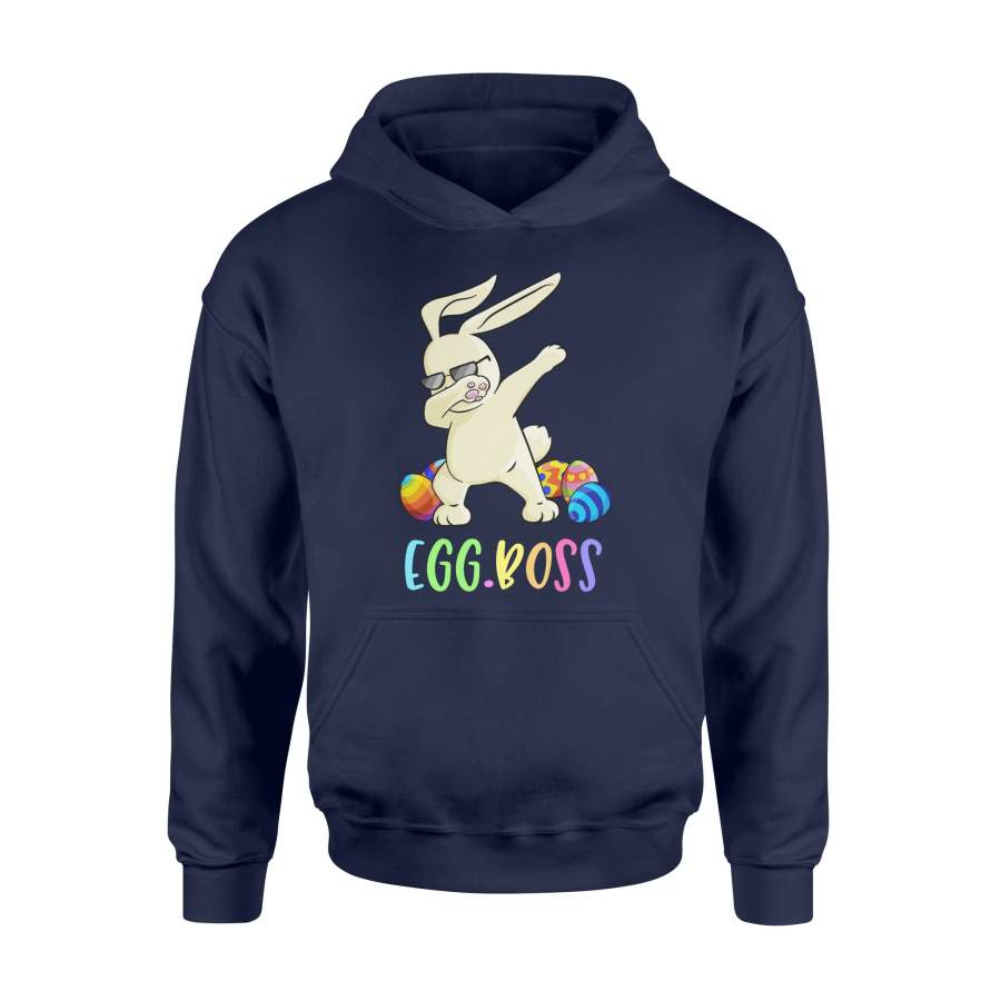 Dabbing Egg Boss Easter Bunny  Easter  Hoodie