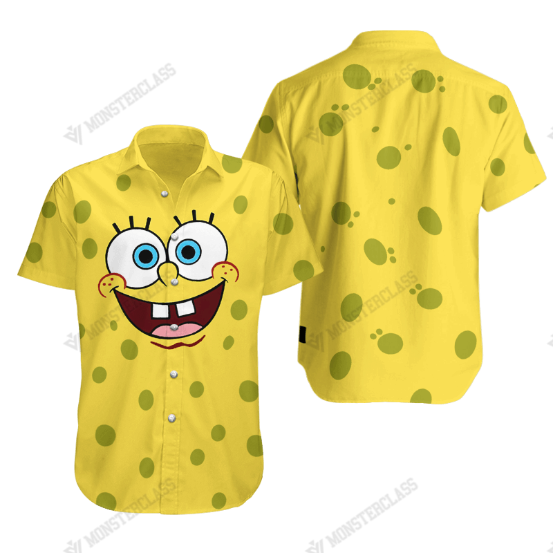 Spongebob Hot Sale Hawaii Shirt Ha98745