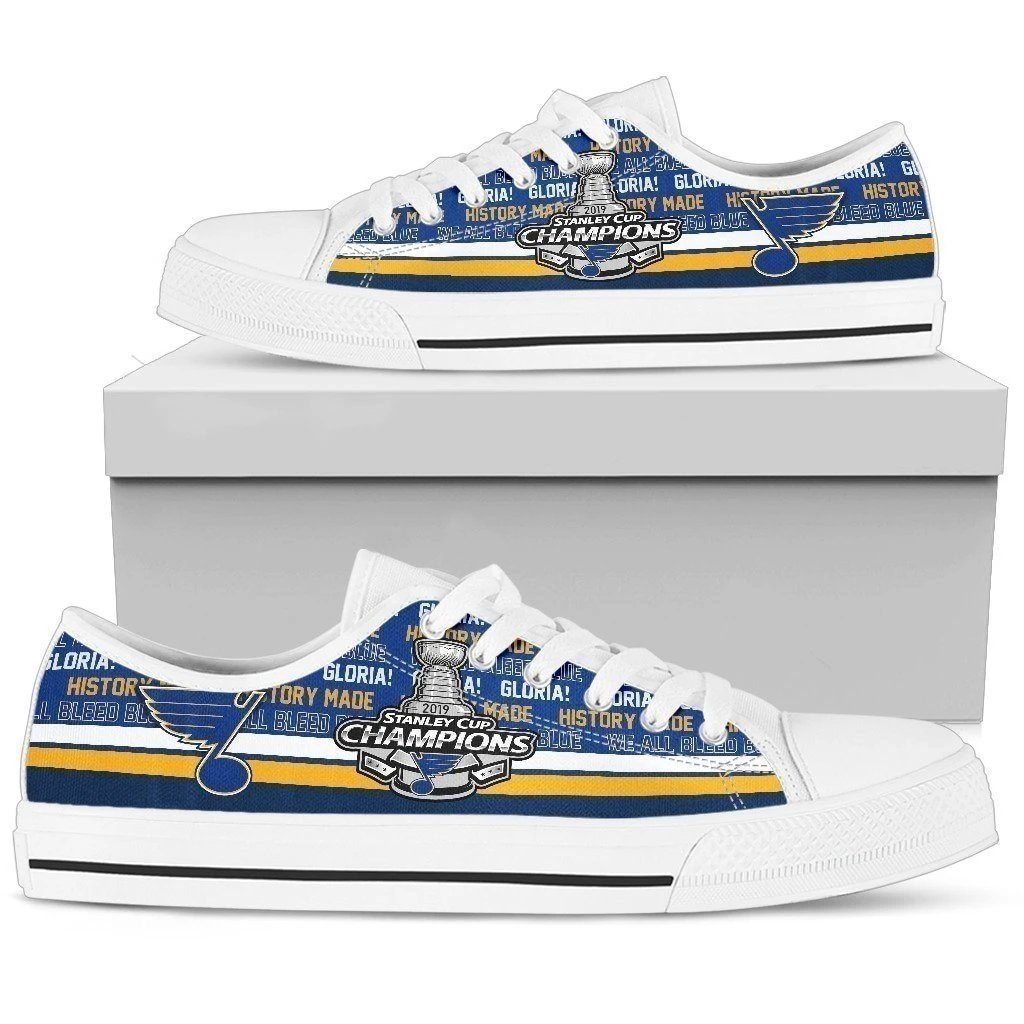 Gloria Champions St. Louis Blues Men Sneakers Converse Style Mn06