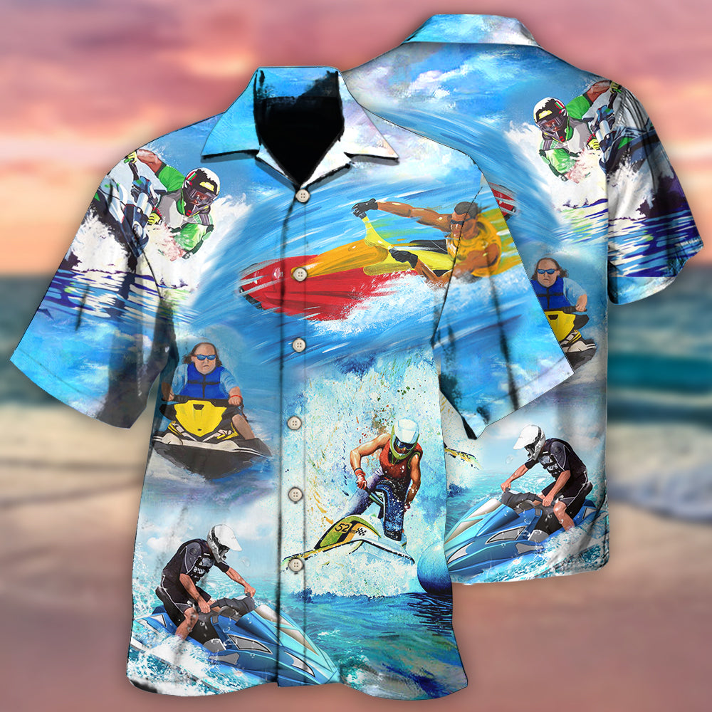 Jet Ski Cool Style Hawaii Shirt Ha29367