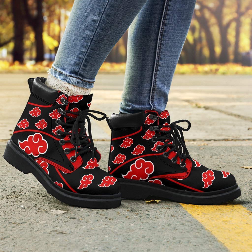 Akatsuki Naruto Boots Shoes Amazing Anime Fan Gift Mn19