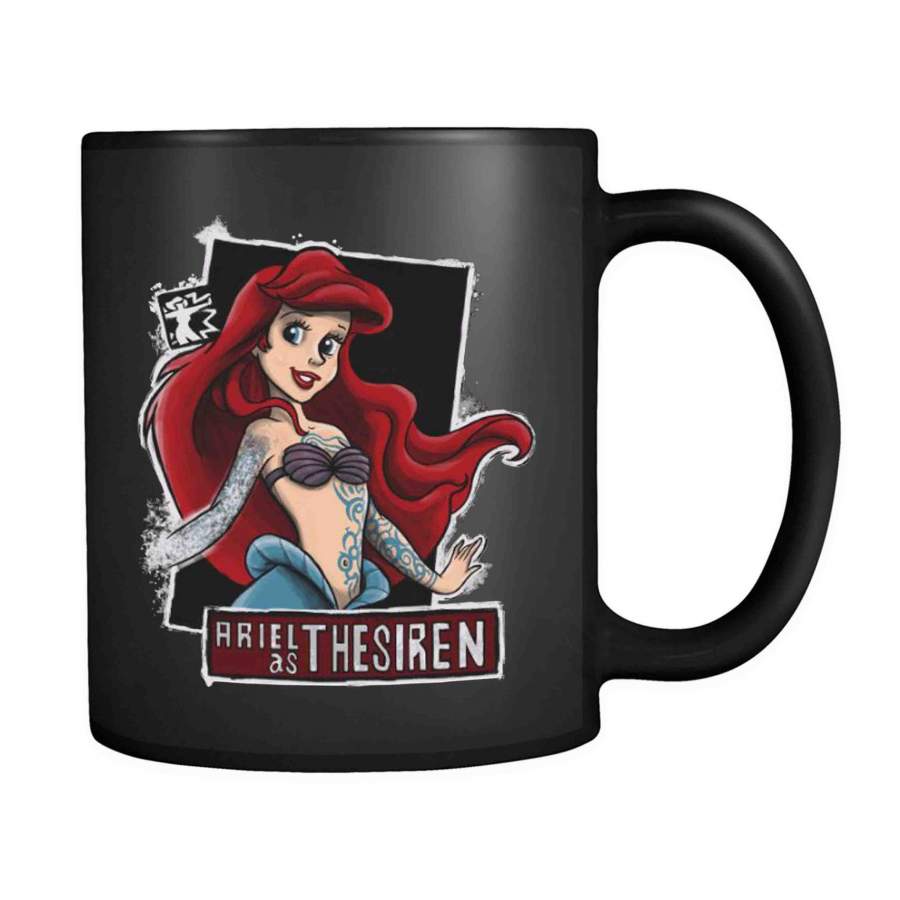 ariel mermaid as the siren 11oz Mug