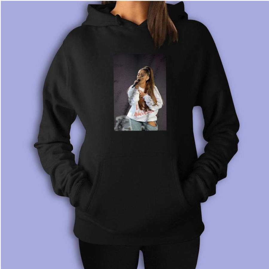 Ariana Grande Mascot Manchester Women’S Hoodie