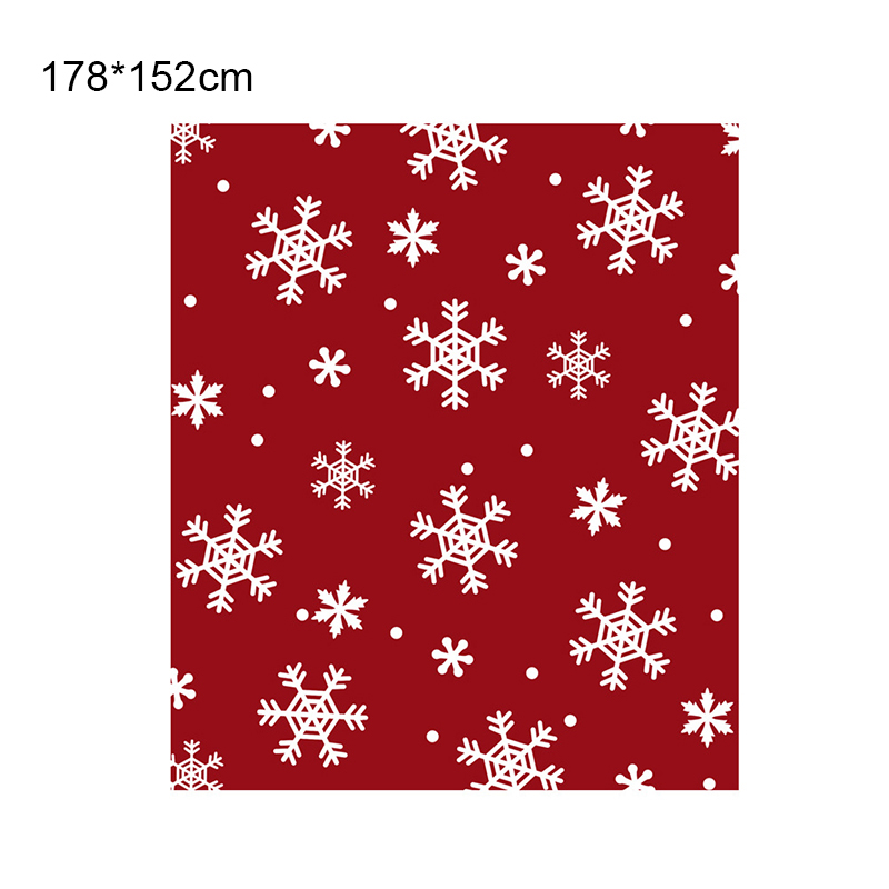 Christmas Holiday Fleece Blanket Snowflake Red and White Fuzzy Warm Throws for Winter Bedding YU-Home alx