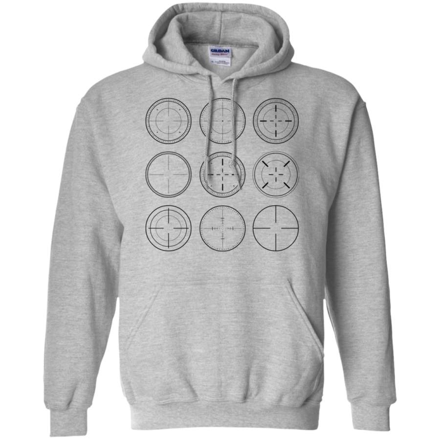 AGR Sniper Scope Targets Sweatshirt T-Shirt & Hoodie