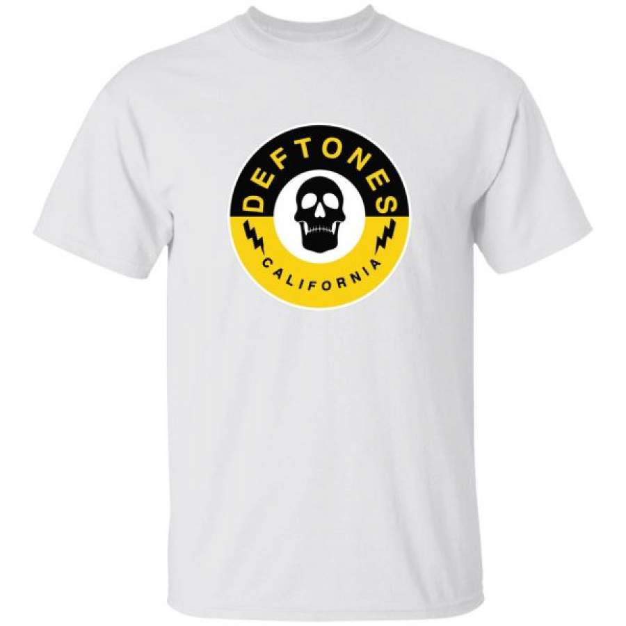 Deftones Skull Stamp T-Shirt