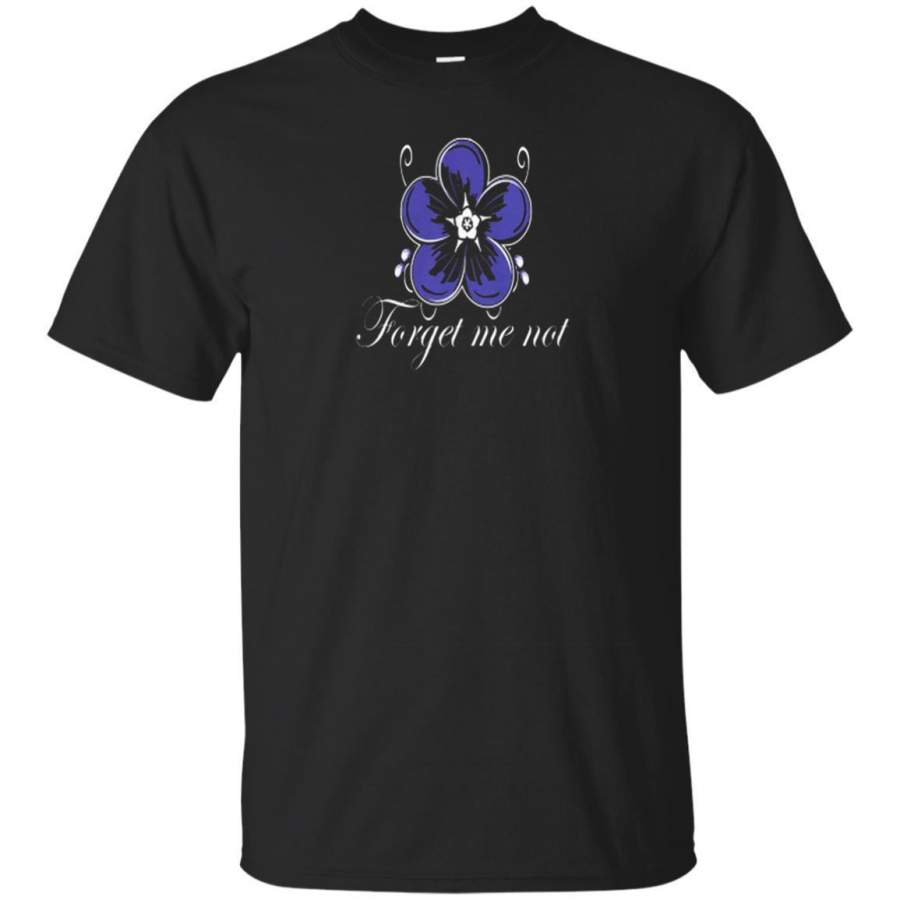 AGR Alzheimer Forget Me Not Tee Shirts