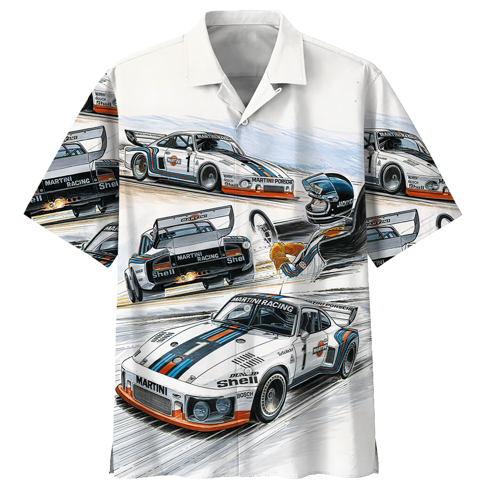 Racing Car Colorful Hawaii Shirt For Men Women Ha3142