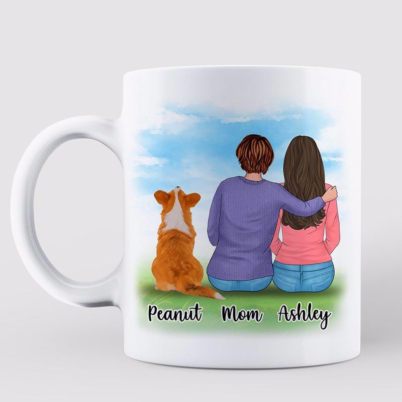 Great Mom Grandmother Dog Personalized Mug